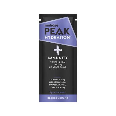Melrose Peak Hydration + Immun Blkcurrant Sach 7g X20