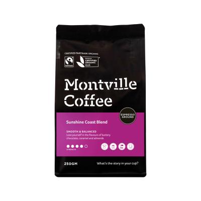 Montville Coffee Org Sunshine Coast Blend Espresso Grnd 250g