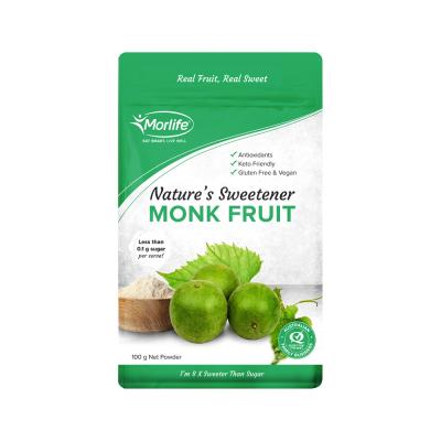 Morlife Organic Natures Sweetener Monk Fruit 100g