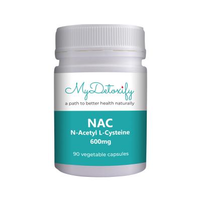 Mydetoxify Nac (n Acetyl L Cysteine) Capsules 90vc