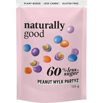 Peanut Partyz 50% less sugar 6x135g