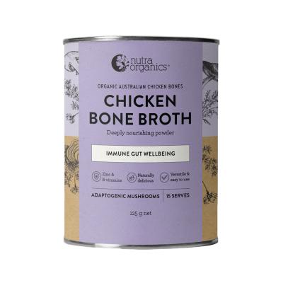 Nutra Org Org Bone Broth Chick Adaptogen Mushrooms 125g