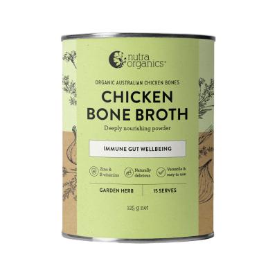 Nutra Org Org Bone Broth Chicken Garden Herb 125g