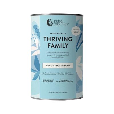 Nutra Org Org Protein Thriving Family Smooth Vanilla 450g