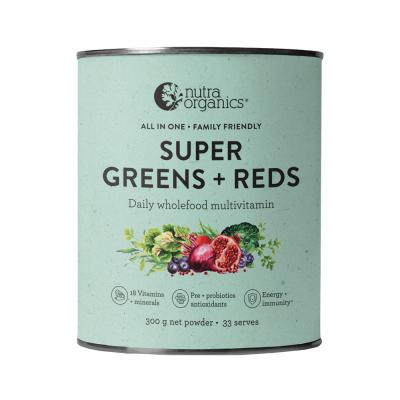 Nutra Org Org Super Greens Plus Reds 300g