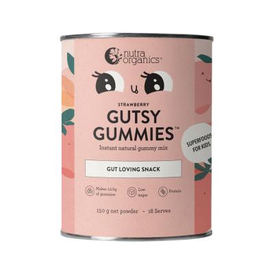 Nutra Org (kids) Gutsy Gummies Strawberry 150g