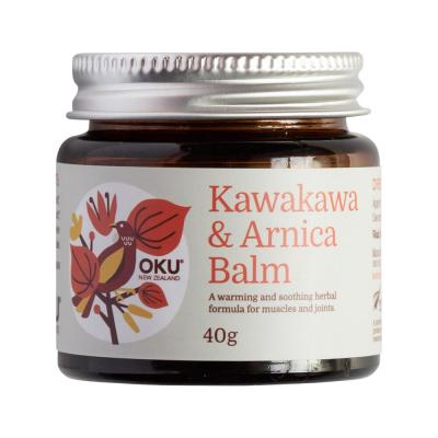 Oku New Zealand Kawakawa & Arnica Balm 40g  Sell Through