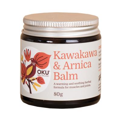 Oku New Zealand Kawakawa And Arnica Balm 80g