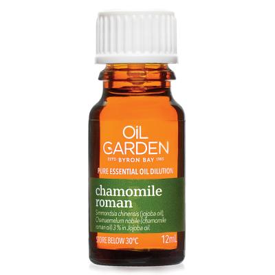 Oil Garden Essent Oil Dilutn Chamom Roman 3% Jojoba 12ml