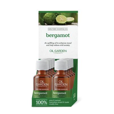 Oil Garden Essential Oil Bergamot 25ml X 8 Display