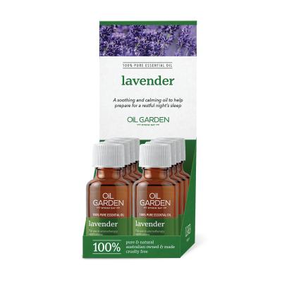 Oil Garden Essential Oil Lavender 25ml X 8 Display