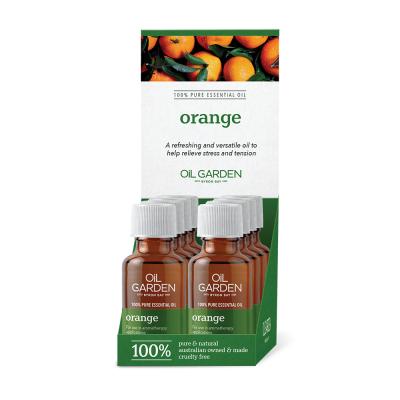 Oil Garden Essential Oil Orange 25ml X 8 Display