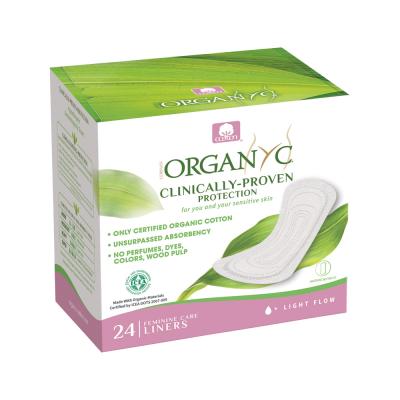 Organyc Org Liners (folded) Light Flow X 24