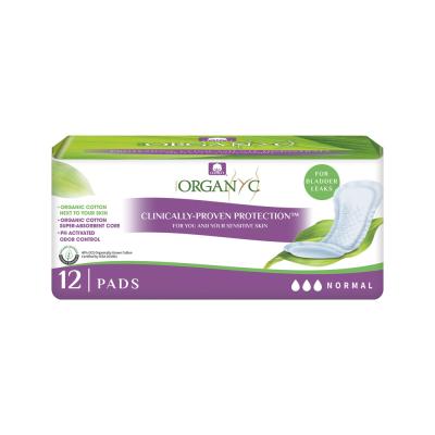 Organyc Org Pads Bladder Control Normal X 12