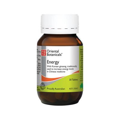 Oriental Botanicals Energy 30t **sell Through**