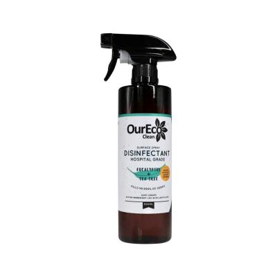Oureco Clean Disinfectant Surface Spray 500ml Sell Through New Sku 3026038