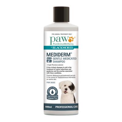 Paw Mediderm Medicated Dog Shampoo 500ml
