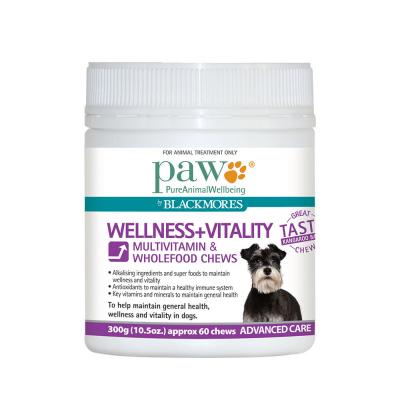 Paw Wellness + Vitality Chews 300gm