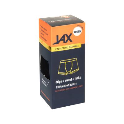 Pelvi Jax Men Underwear Leakproof Boxer Trunk Blck Xxl