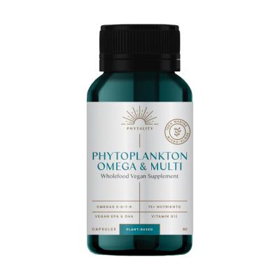 Phytality Phytoplankton Omega And Multi 60c