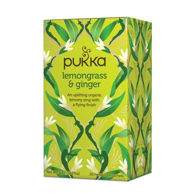 Pukka Org Lemongrass And Ginger X 20 Tea Bags