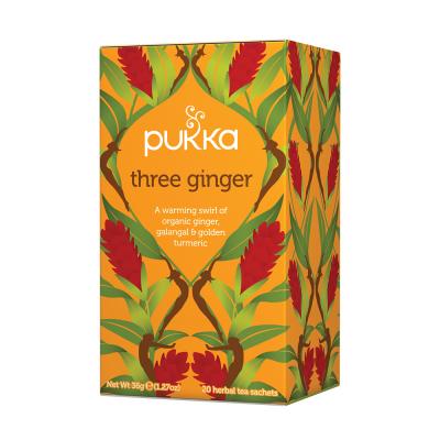 Pukka Org Three Ginger X 20 Tea Bags