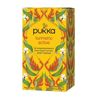 Pukka Organic Turmeric Ginger & Orange X 20 Tea Bags