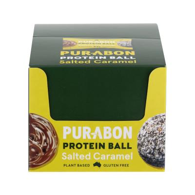 Purabon Balls Protein Salted Caramel 43g X 12