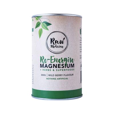 Raw Medicine Re Energise Magnesium (wild Berry) 300g