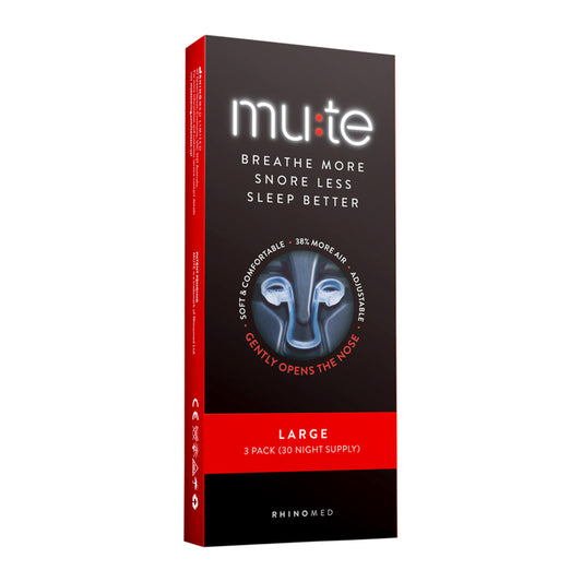 Rhinomed Mute Snoring Device Large X 3 Pack