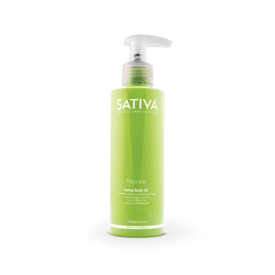 Sativa Organic Hemp Body Oil Revive 125ml