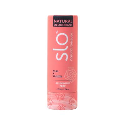 Slo Natural Beauty Deodorant Stick Rose And Vanilla 55g