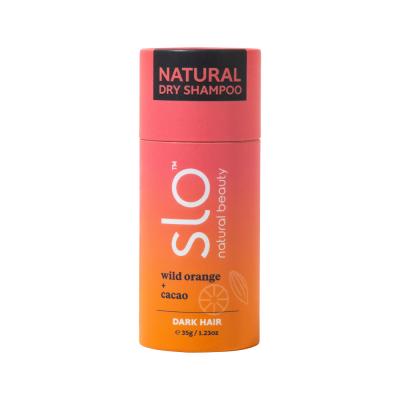 Slo Natural Beauty Dry Shamp Dark Hair Wild Orang Cacao 35g