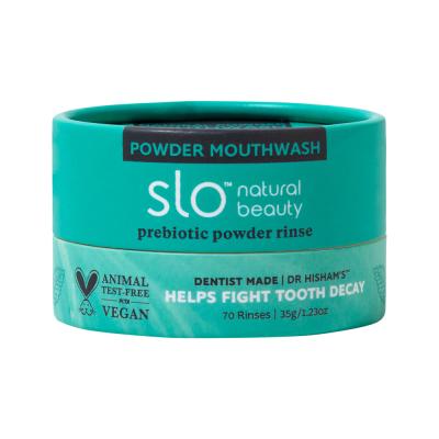 Slo Natural Beauty Mouthwash Prebiotic Powder Rinse 35g