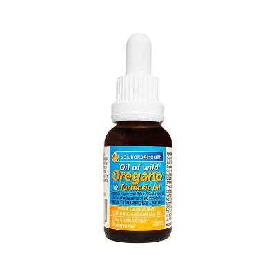 Solut 4 Health Oil Wild Oregano And Turmeric Oil 25ml