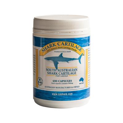 South Aust Shark Cart. Shark Cartilage 500mg 400c