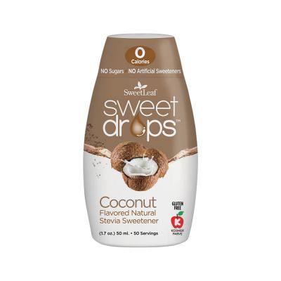 Sweet Leaf Sweet Drops Stevia Liq Coconut Squeeze Pack 50ml