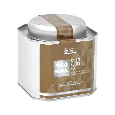 Tea Tonic Org Coffee Addict Tea Caddy Tin 280g
