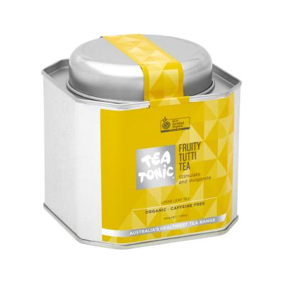 Tea Tonic Org Fruity Tutti Tea Caddy Tin 200g