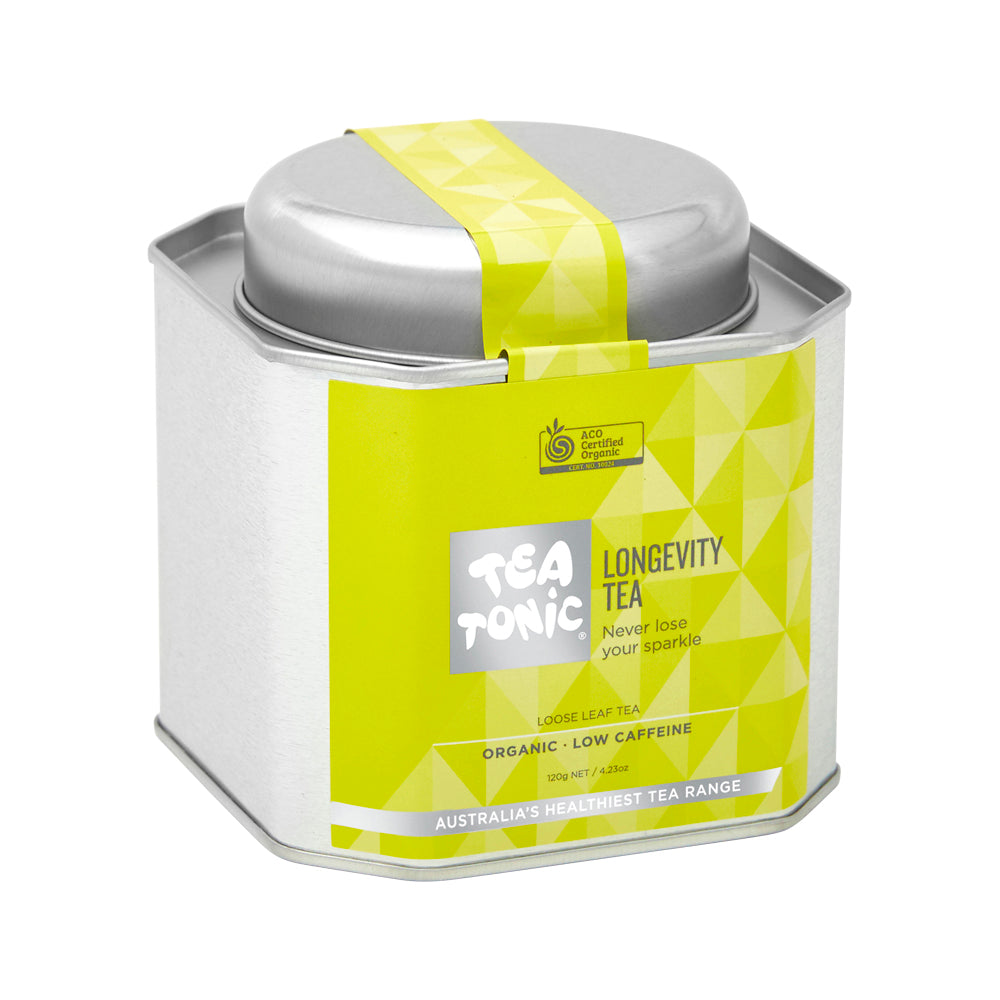 Tea Tonic Org Velvet Oolong Tea Caddy Tin 120g