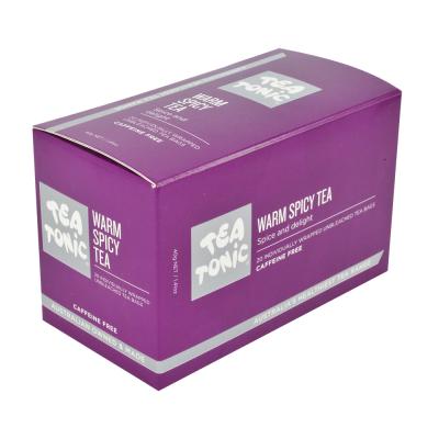Tea Tonic Org Warm Spicy Tea X 20 Tea Bags