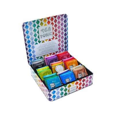 Tea Tonic Tin Tea Chest High Tea Grande X 63 Tea Bags