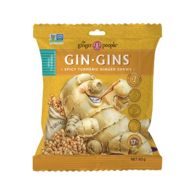 The Ginger People Gin Gins Ginger Chews Spicy Turm 60g
