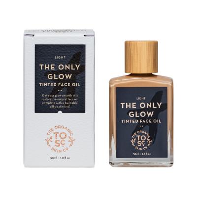 The Organic Skin Co Org Tinted Face Oil Only Glow Light 30ml