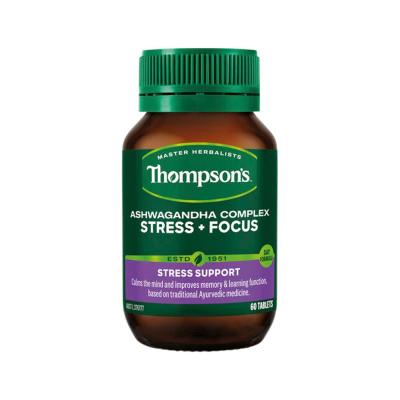 Thompsons Ashwagandha Complex Stress And Focus 60t