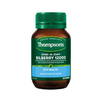 Thompsons One A Day Bilberry 12000 60c