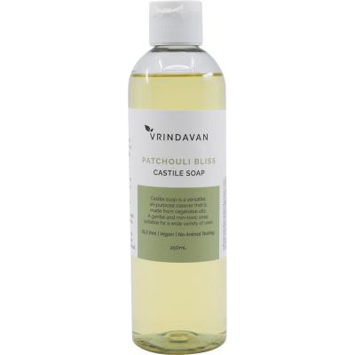 Castile Soap Patchouli Bliss 250ml