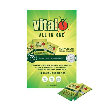 Vital All In One (greens) Sachets 10g X 30 Pack