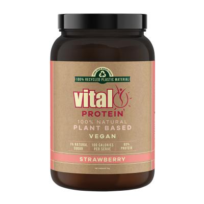 Vital Protein Plant Based (pea Protein Isolate) Strawb 1kg