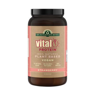 Vital Protein Plant Based (pea Protein Isolate) Strawb 500g